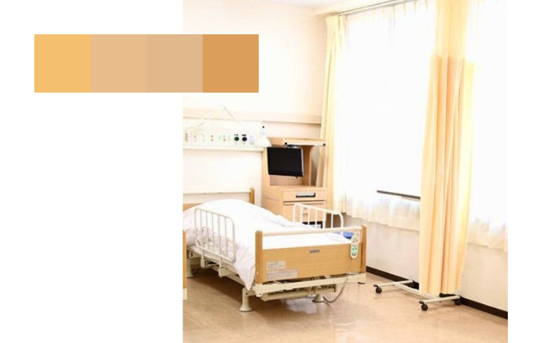 【色の話】最近の病室の色が身体や心に与える影響